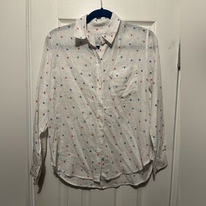 Rails button up top